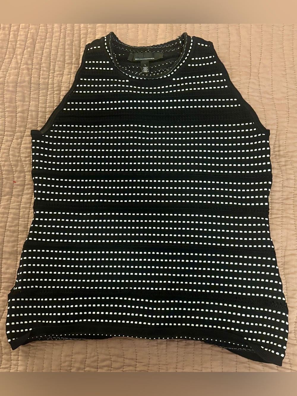 White House Black Market halter-style tank top